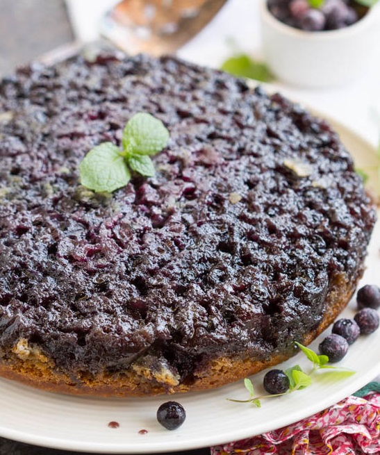Ideal Protein Blueberry Upside Down Cake