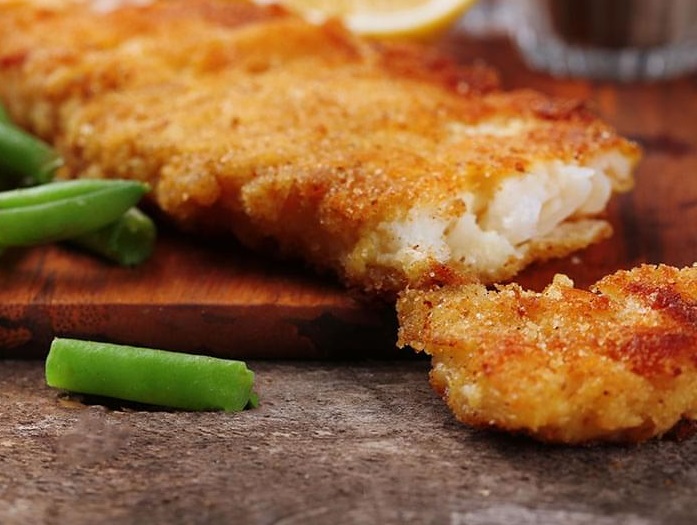 Breaded Fish Fillets with Dill Zippers