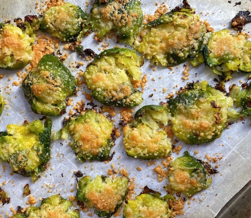 Smashed Brussels Sprouts - BioIntelligent Wellness