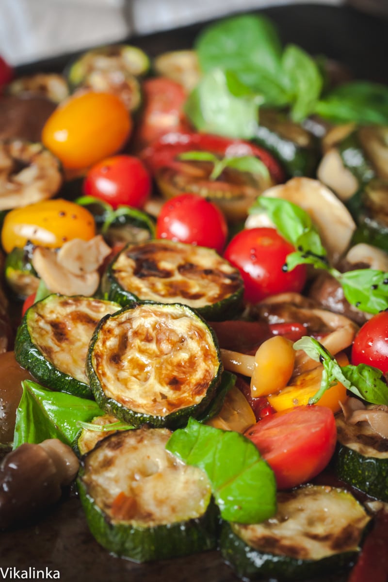 Warm Zucchini Salad with Balsamic Dressing - BioIntelligent Wellness