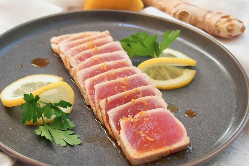 Seared Yellowfin Tuna Tataki - BioIntelligent Wellness