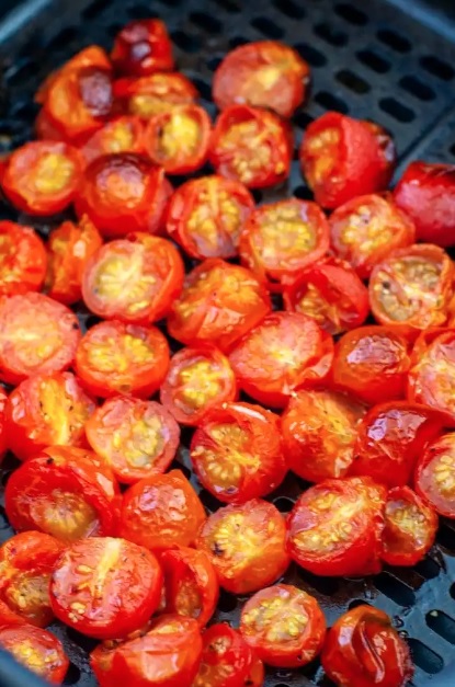 Air Fryer Roasted Cherry Tomatoes