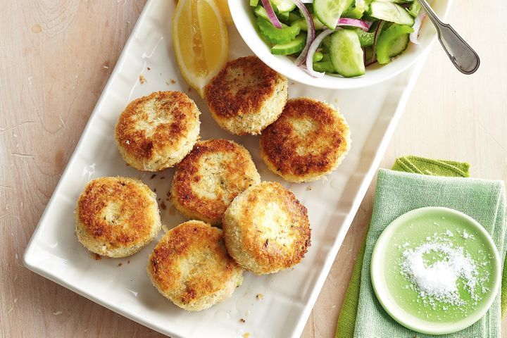 Easy Celery and Dill Fish Patties