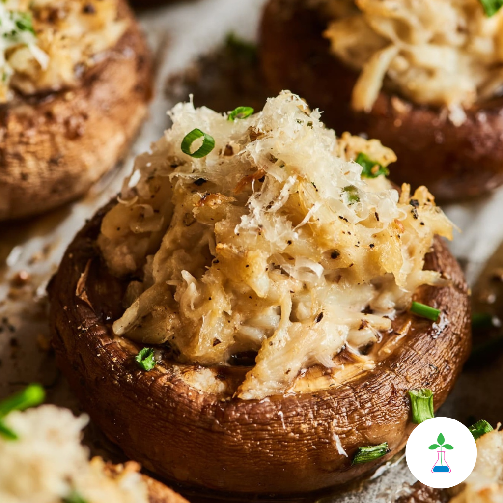 Crab Stuffed Portobello Mushrooms - BioIntelligent Wellness