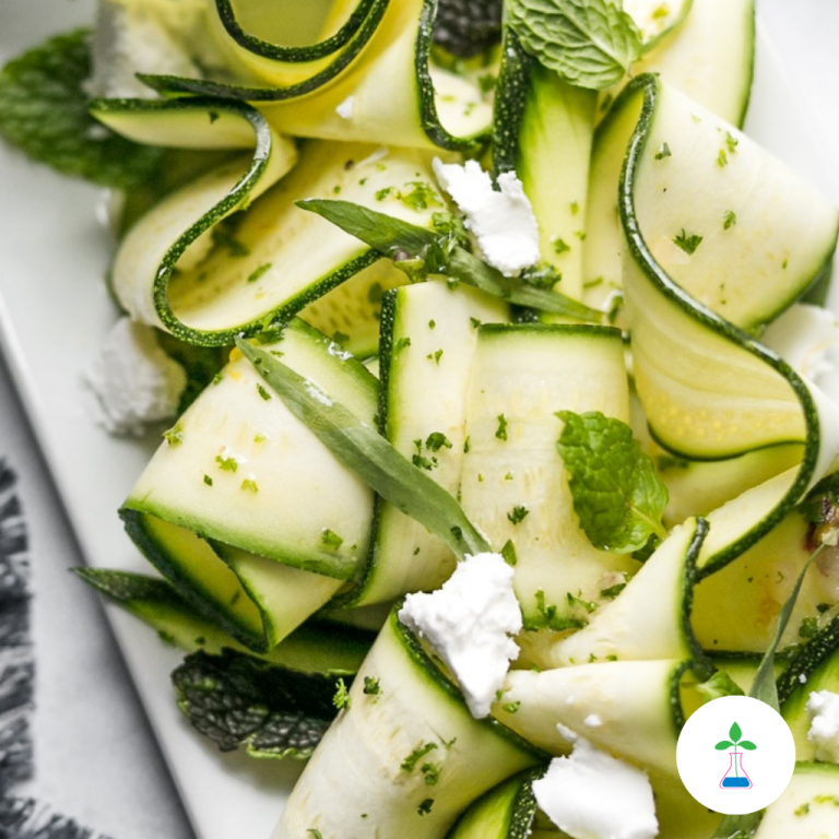 Squash Ribbon Salad BioIntelligent Wellness