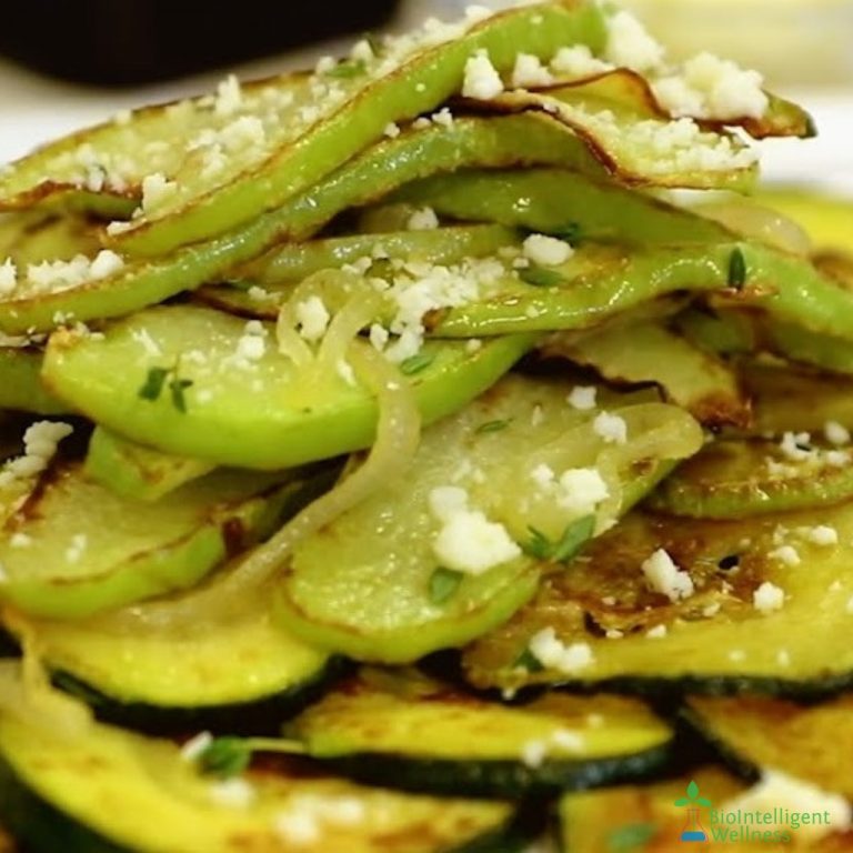 Chayote and Zucchini Squash Salad BioIntelligent Wellness