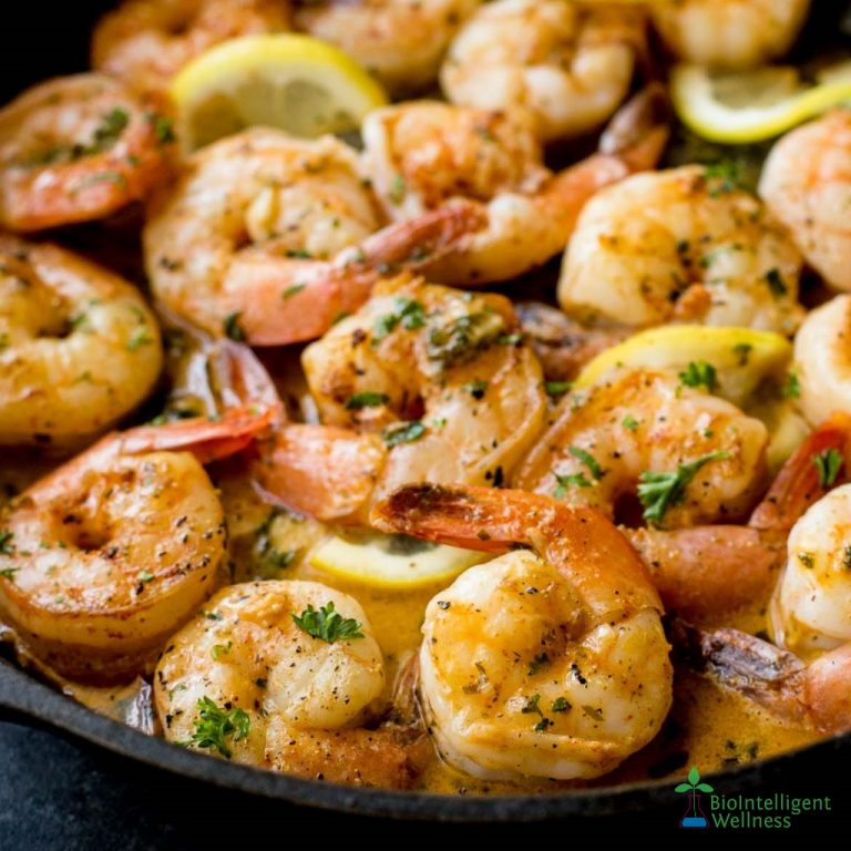 Lemon Garlic Shrimp Skillet - BioIntelligent Wellness