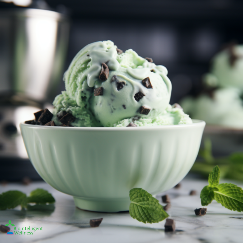 Mint Chocolate Chip Ice Cream - BioIntelligent Wellness