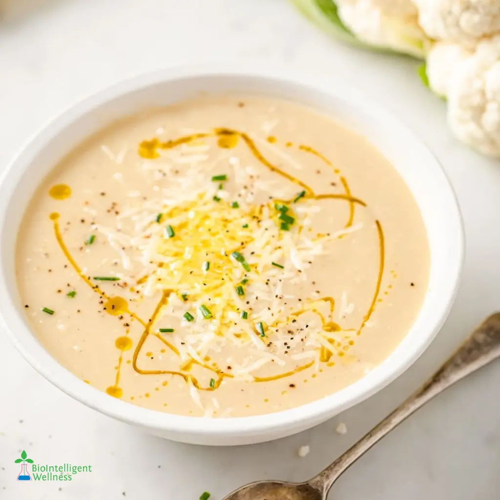 Roasted cauliflower soup - BioIntelligent Wellness