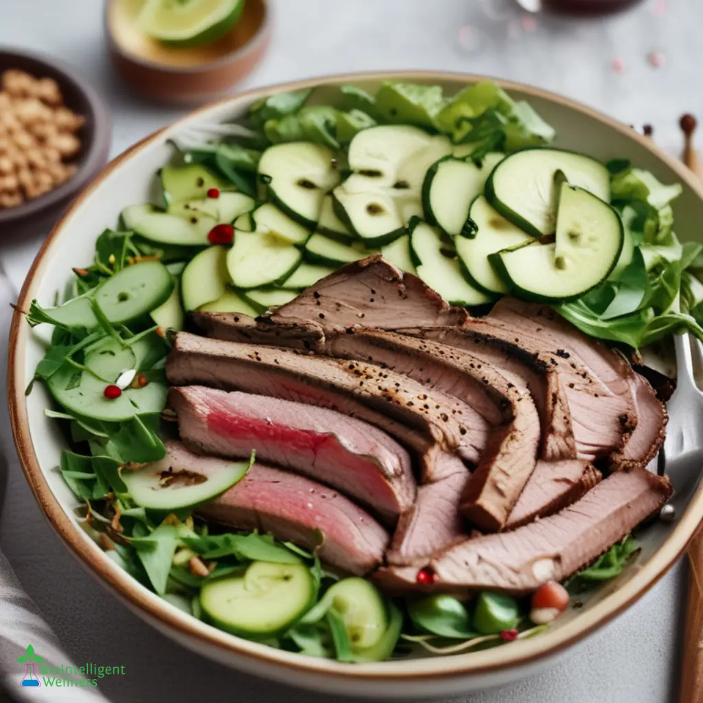 Steak-Cucumber-Salad