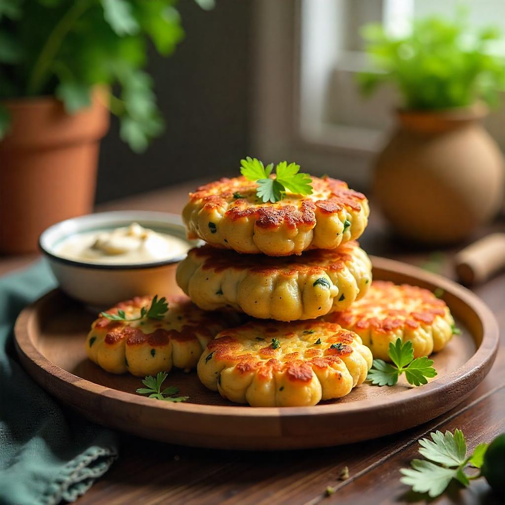 Chicken and Zucchini Fritters