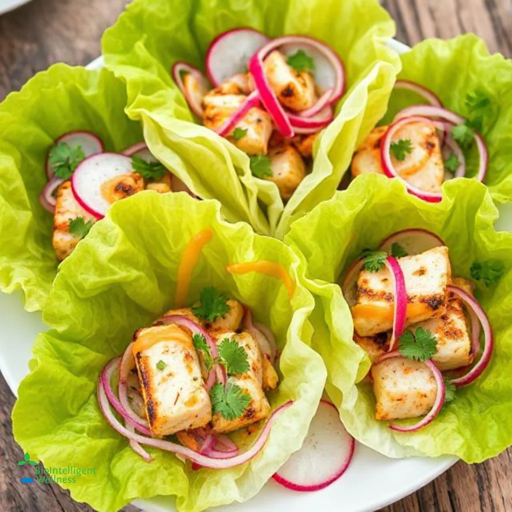 Mahi Mahi Lettuce Wraps