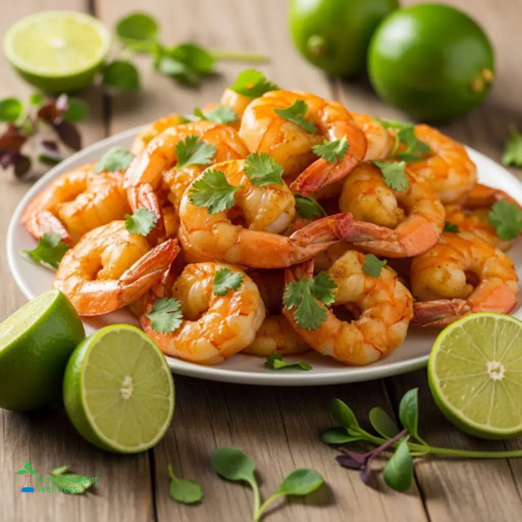 Air Fryer Lime Shrimp