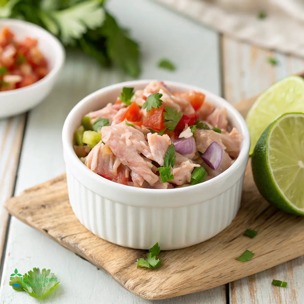 Canned Tuna Ceviche