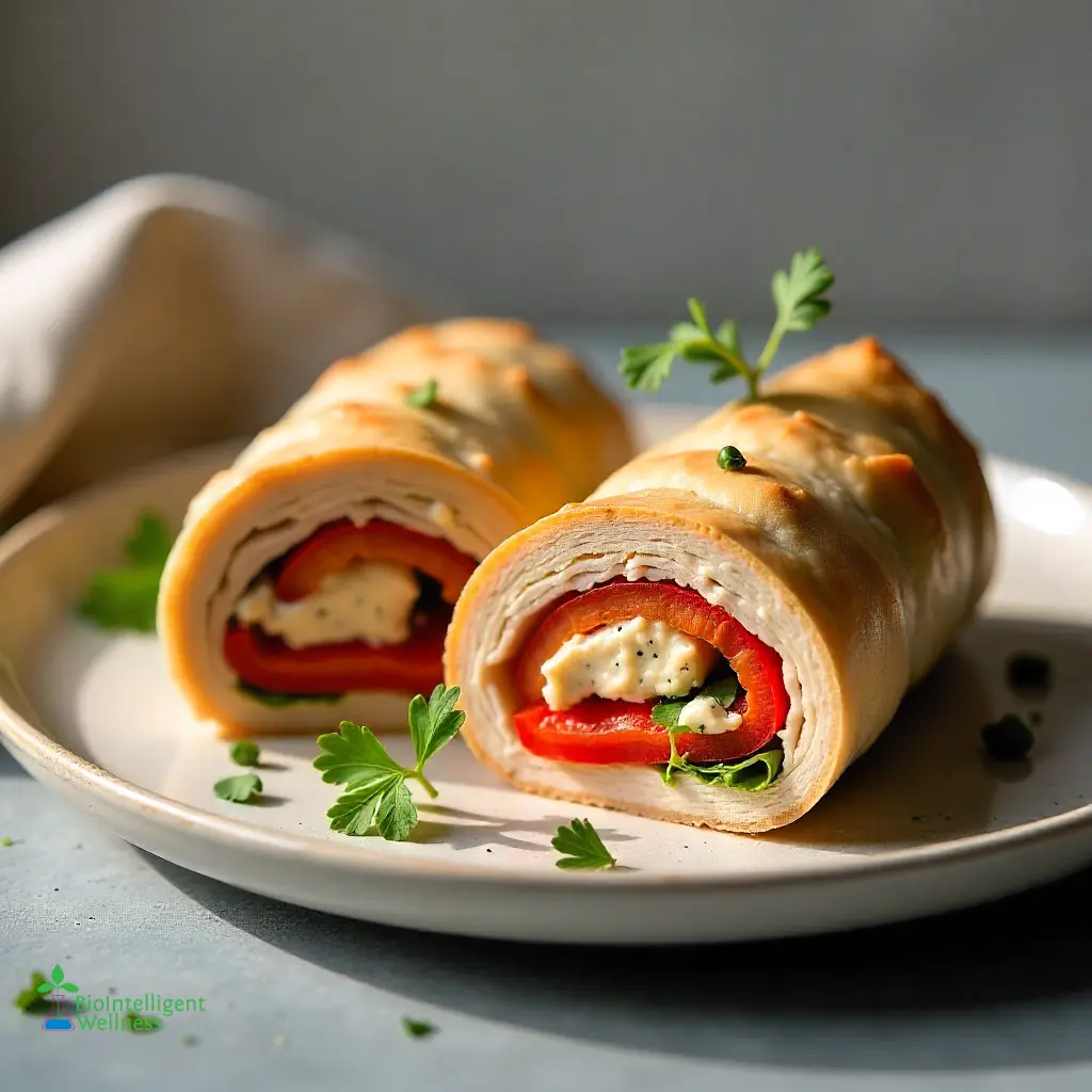Mediterranean Turkey Roll Up