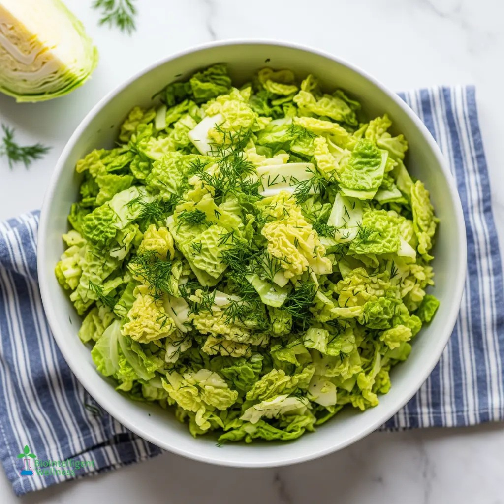 Dill Vinaigrette Cabbage Salad