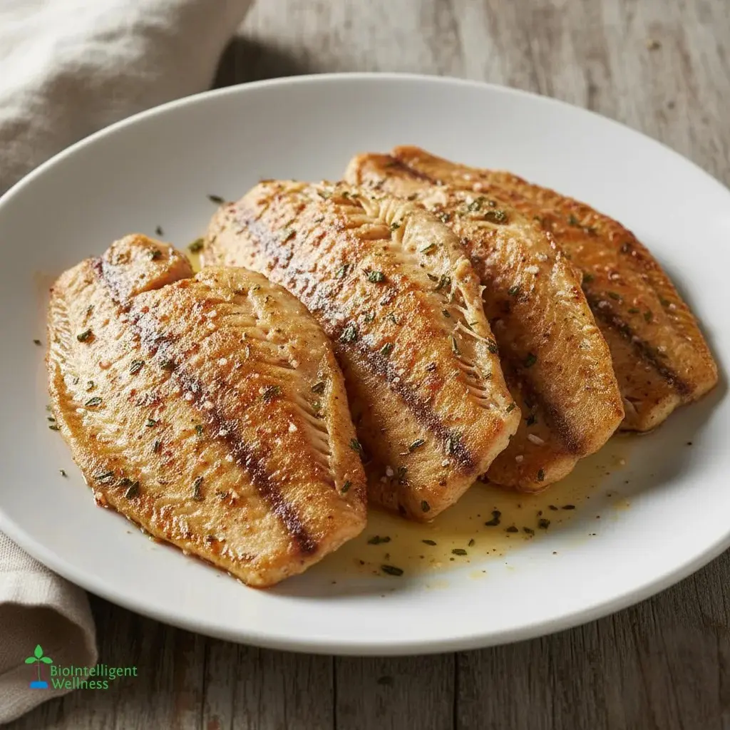 Easy Pan Seared Tilapia Recipe