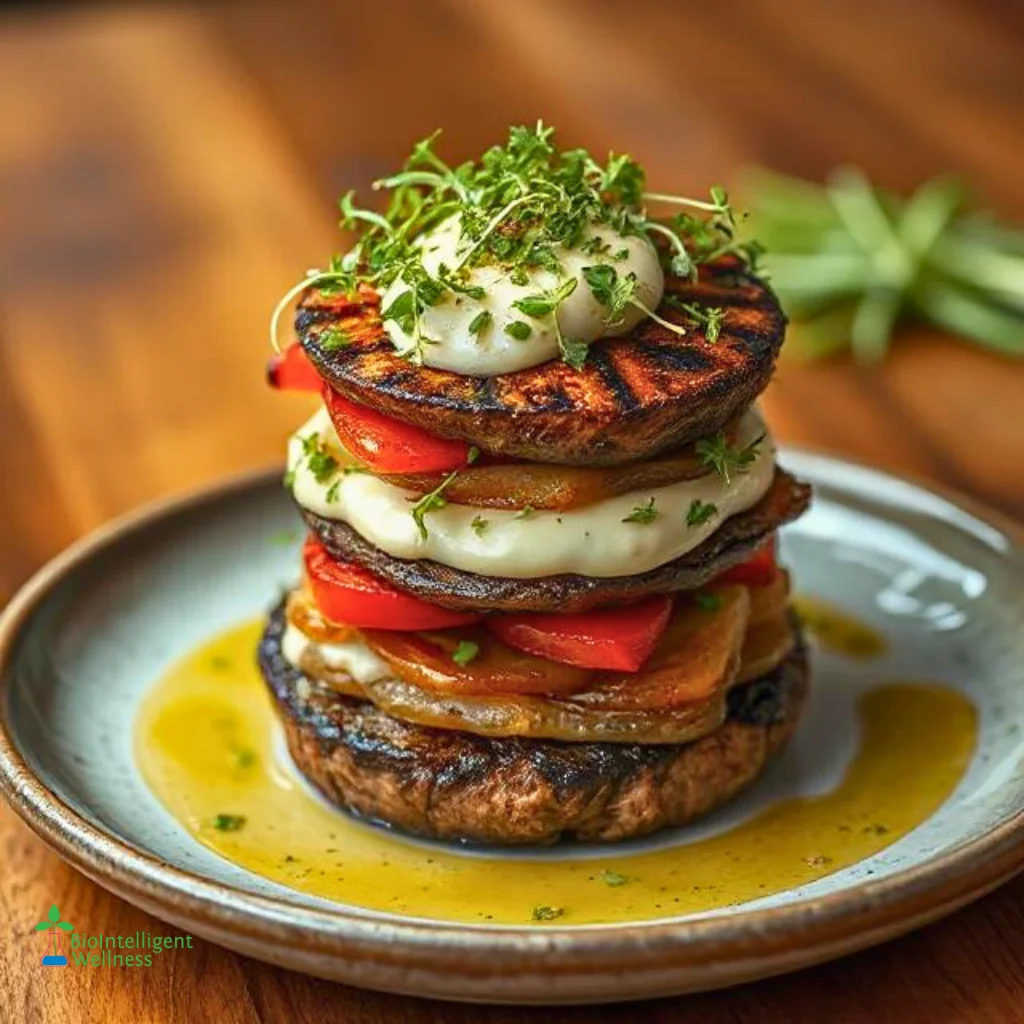 Grilled Portobella Stack