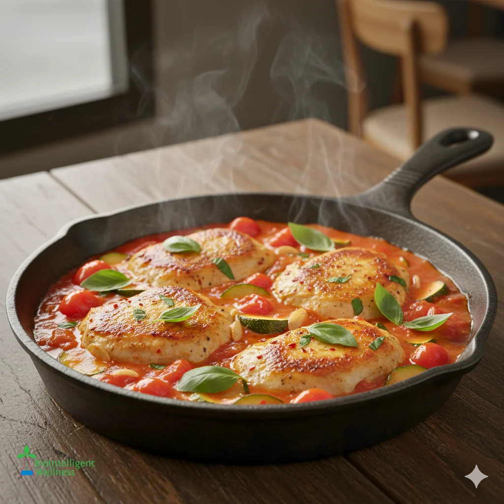 Italian Chicken and Zucchini Skillet