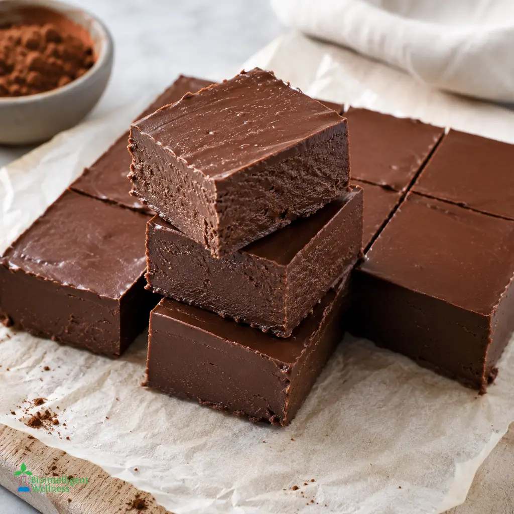 Almond Butter Chocolate Fudge
