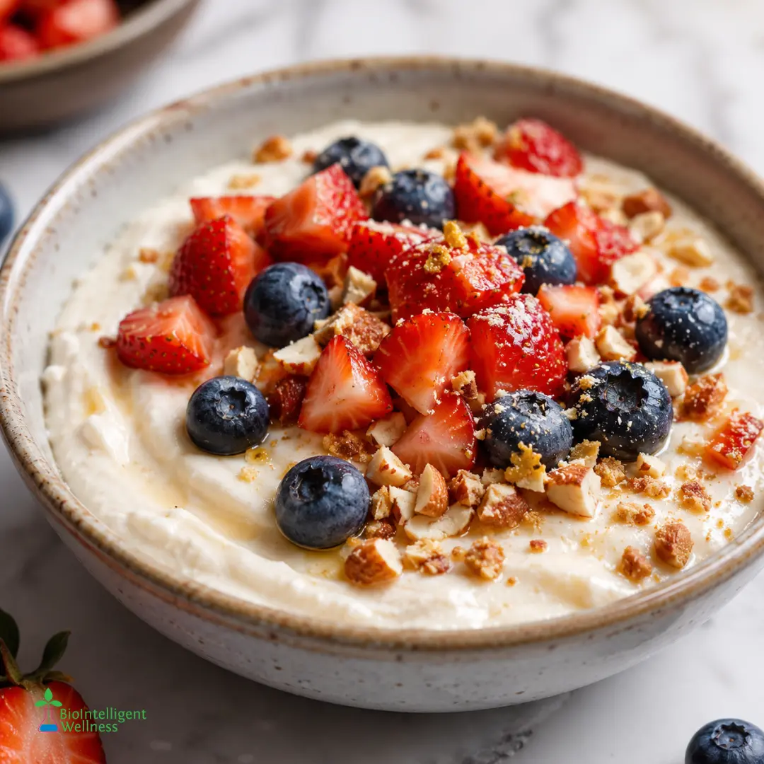 Berry Cheesecake Protein Bowl