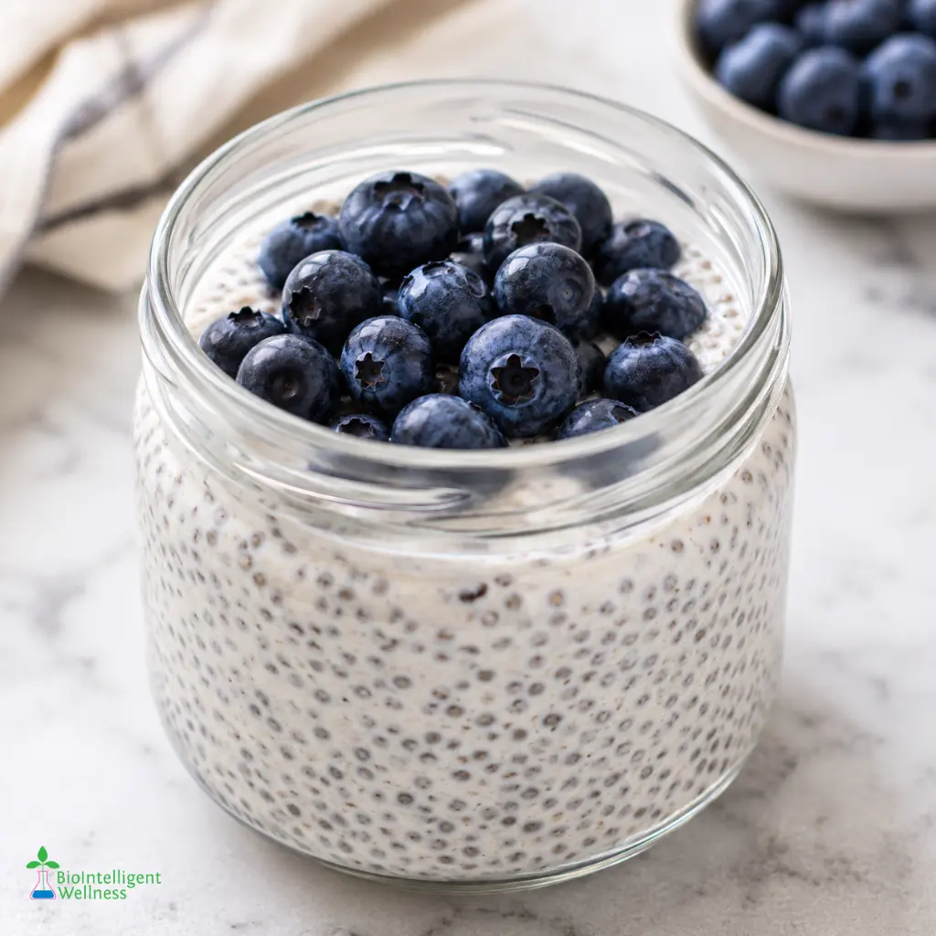 Coconut Chia Overnight Pudding