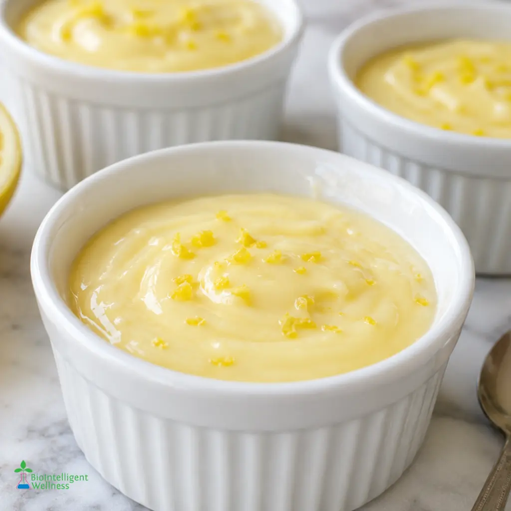 Creamy Lemon Pudding
