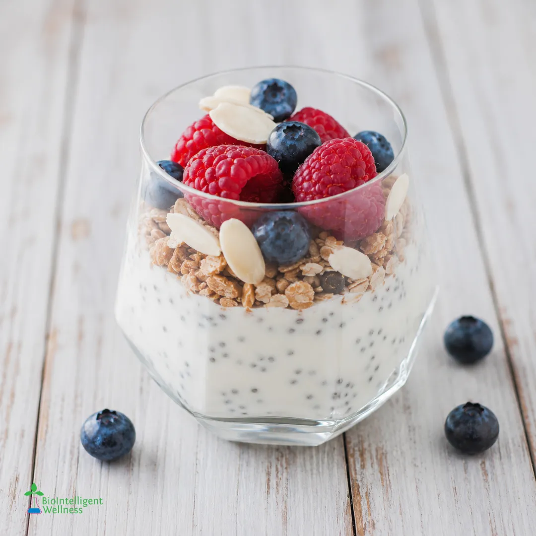 Greek Yogurt Chia Protein Parfait