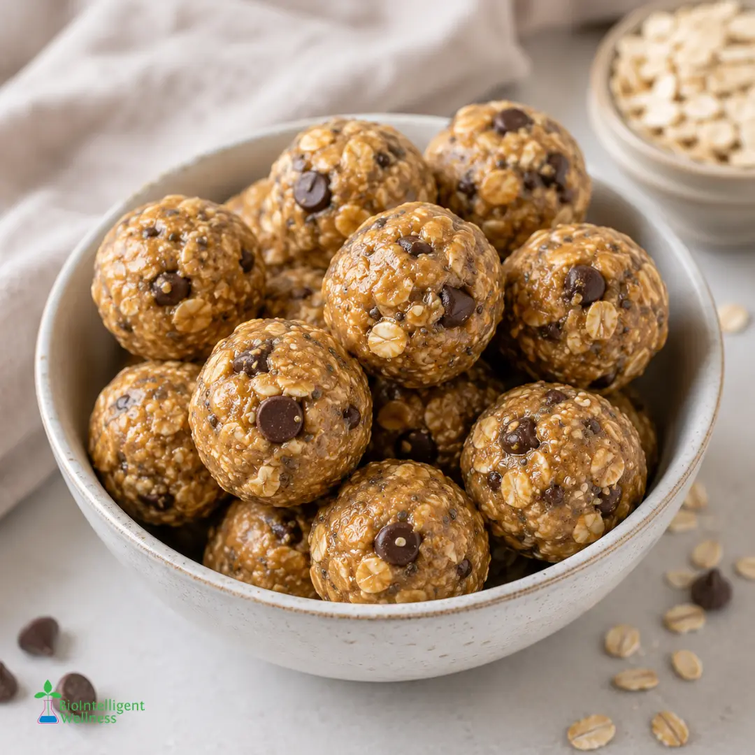 No-Bake Oatmeal Balls
