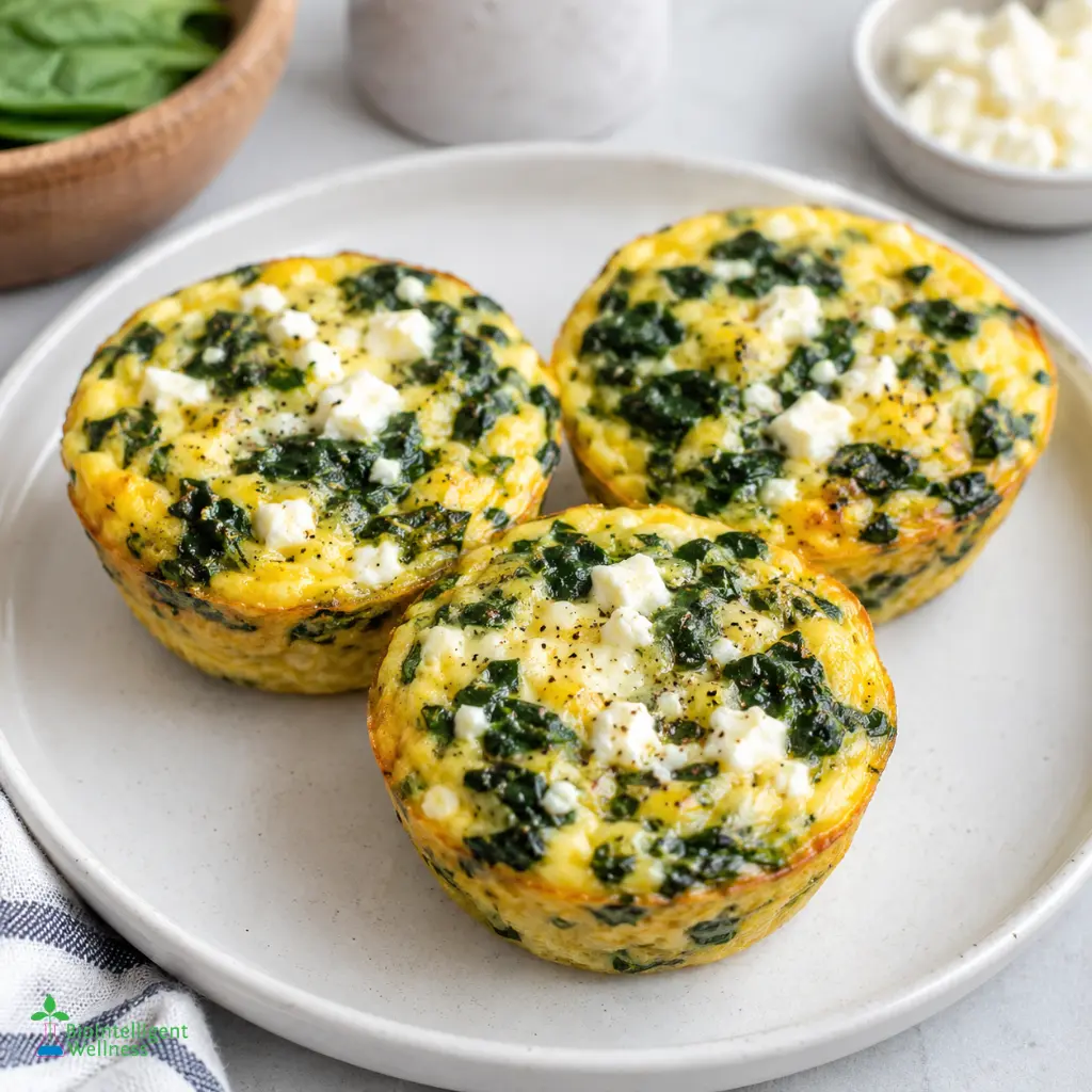 Spinach & Feta Egg Muffins