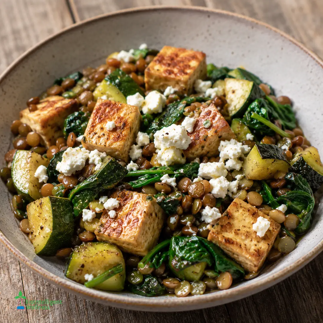 Tofu & Lentil Bowl