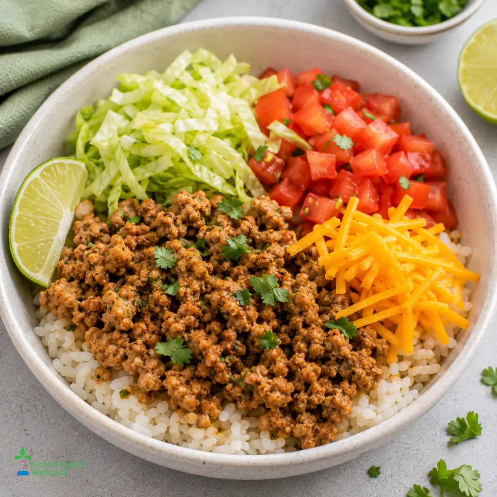Turkey Taco Bowl