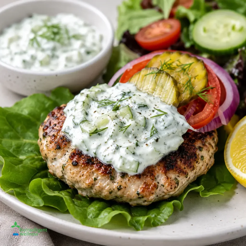Tzatziki Turkey Burger