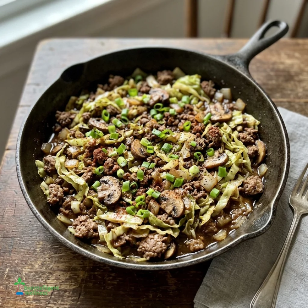 Beef & Cabbage Skillet