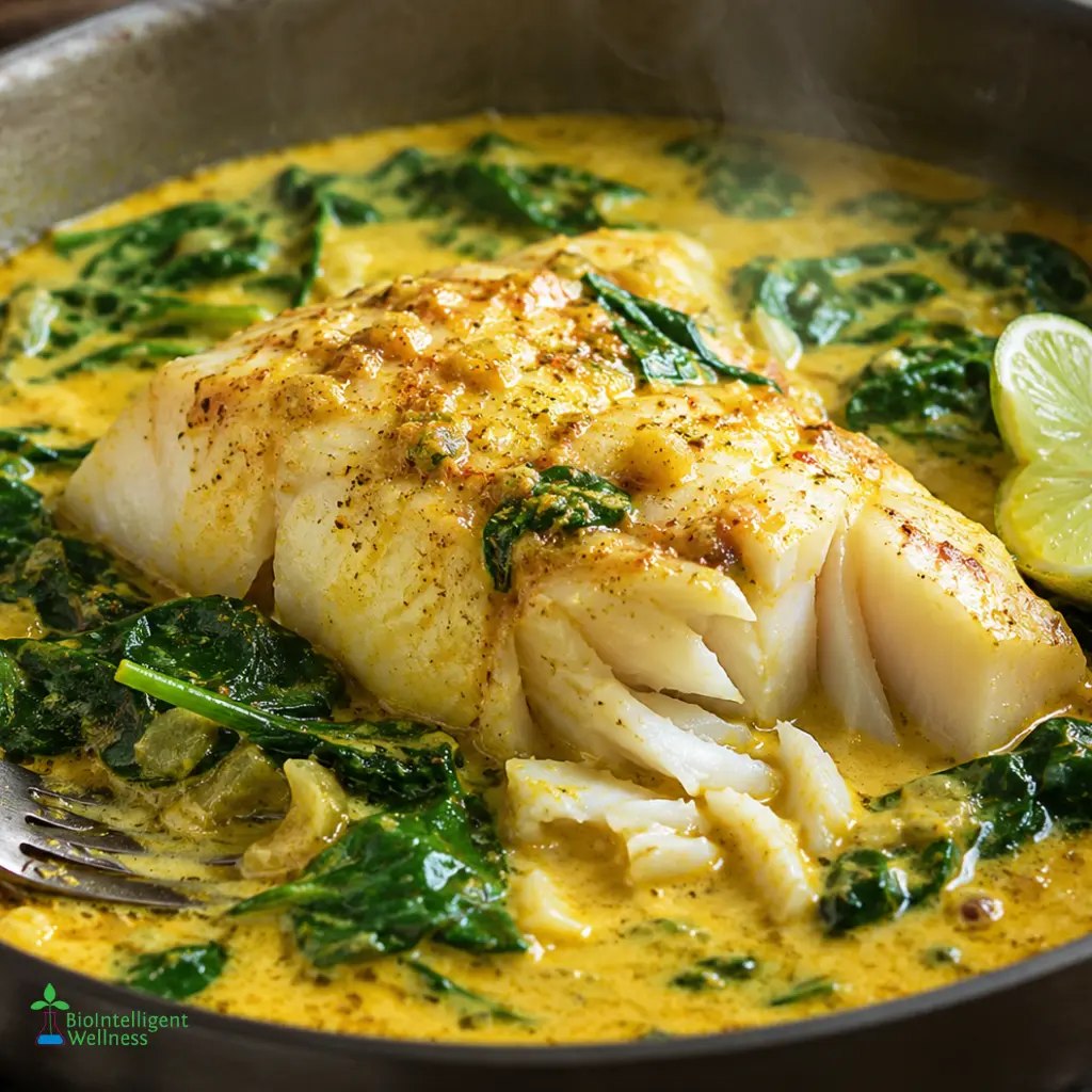 Coconut Curry Cod