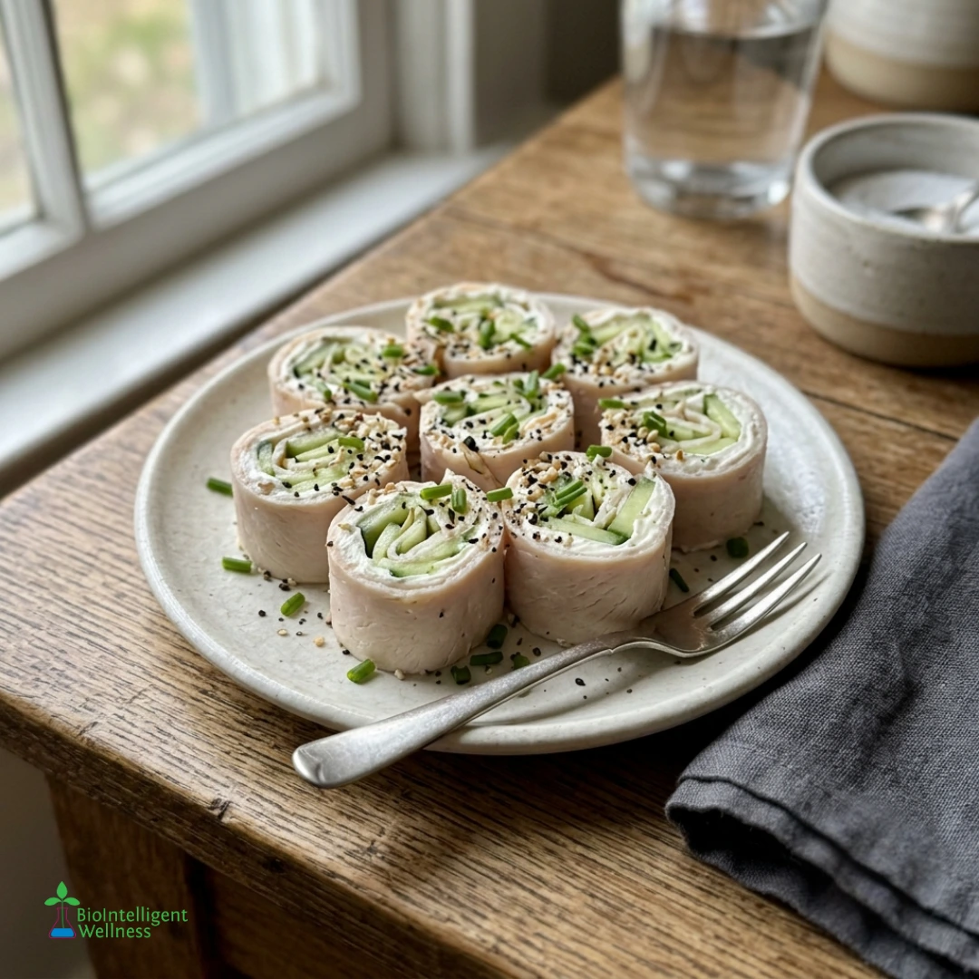 Cucumber Turkey Roll-Ups