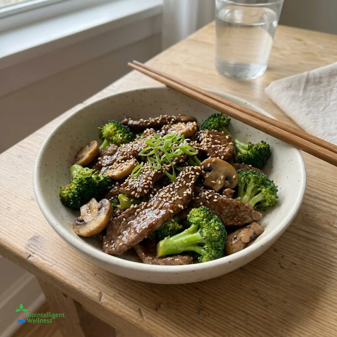 Ginger Beef & Broccoli Stir-Fry