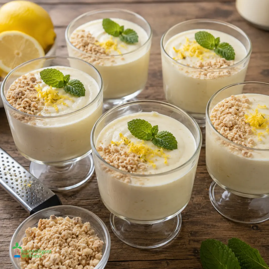 Lemon Cheesecake Protein Cups