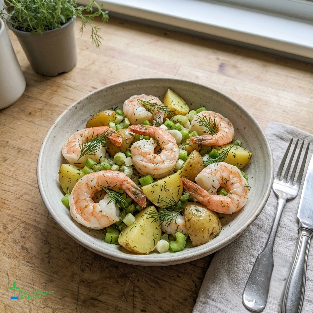 Lemon Shrimp & Potato Salad