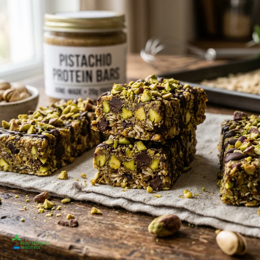 Pistachio Protein Bars