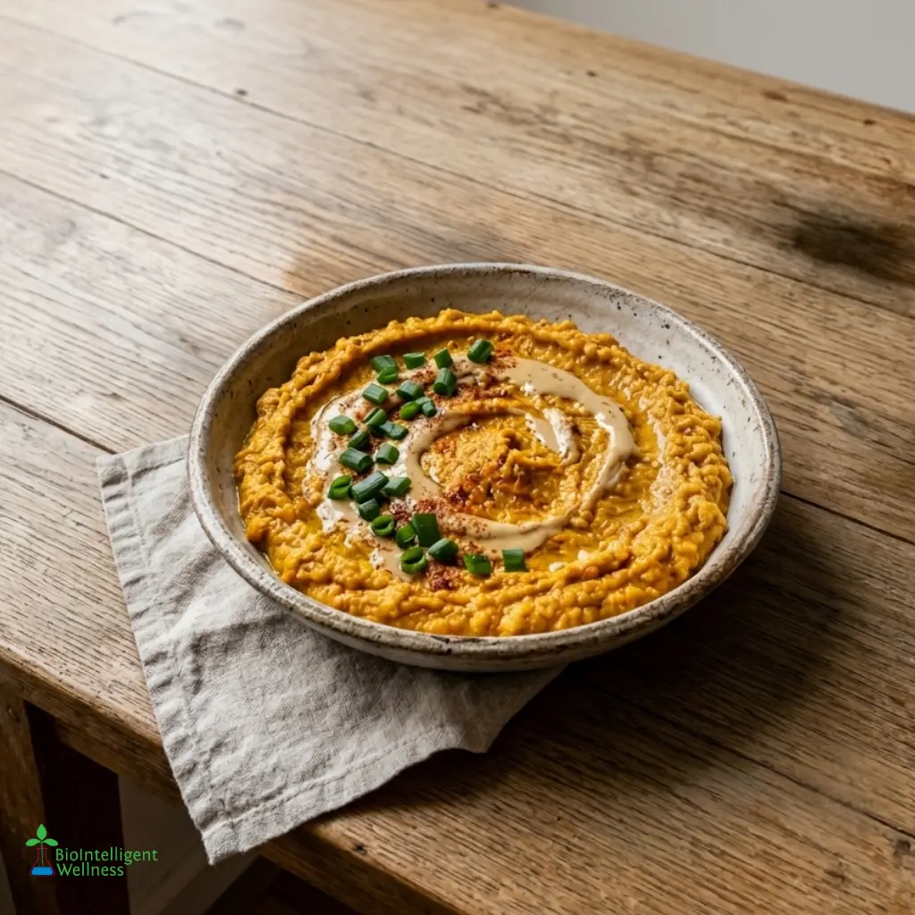 Tahini Roasted Carrot Dip