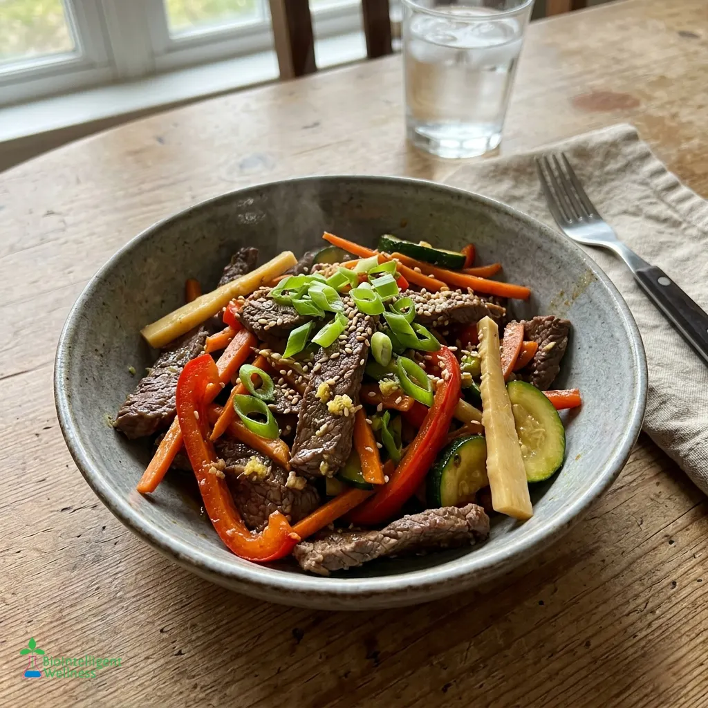 Beef & Vegetable Stir-Fry
