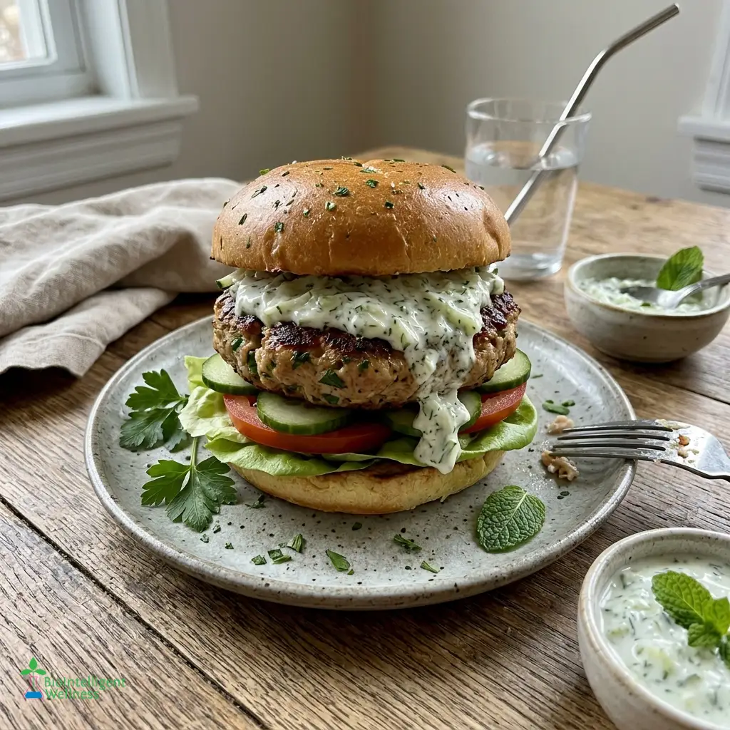Chicken Tzatziki Burger