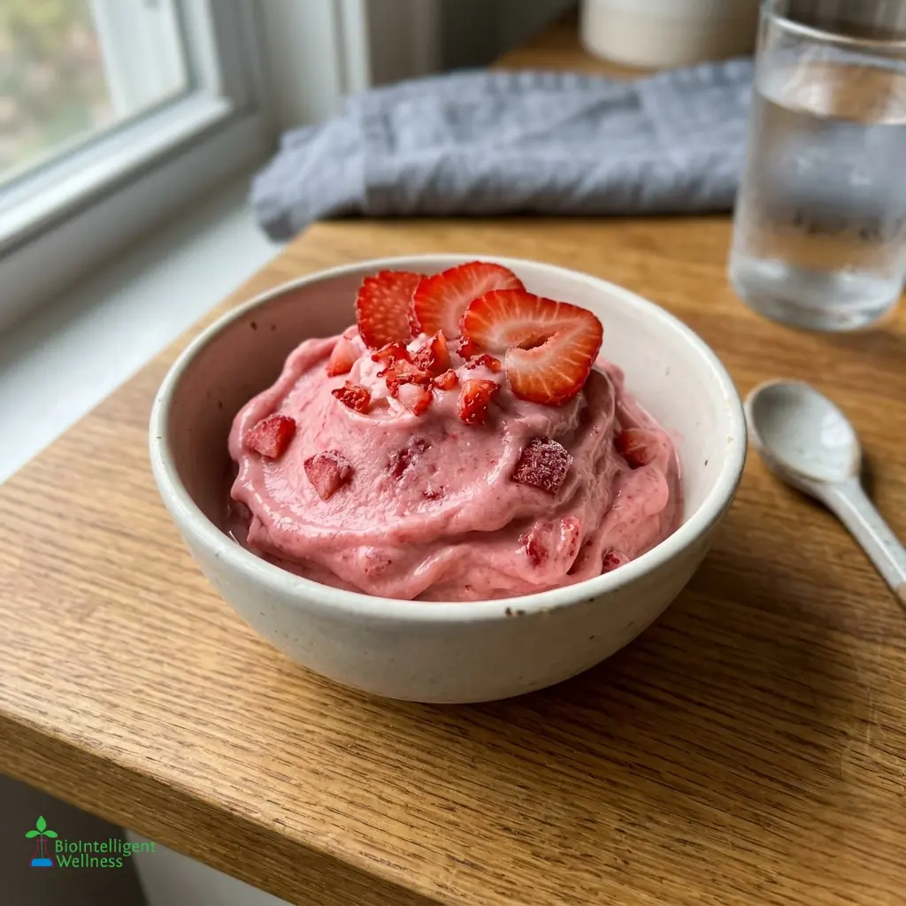 Strawberry Frozen Yogurt