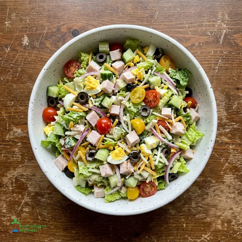 Turkey Deli Chopped Salad