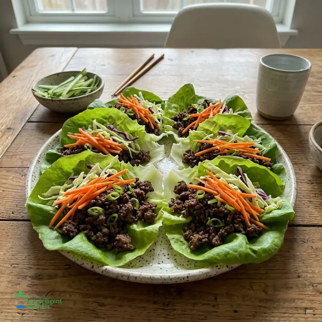 Beef Lettuce Cups