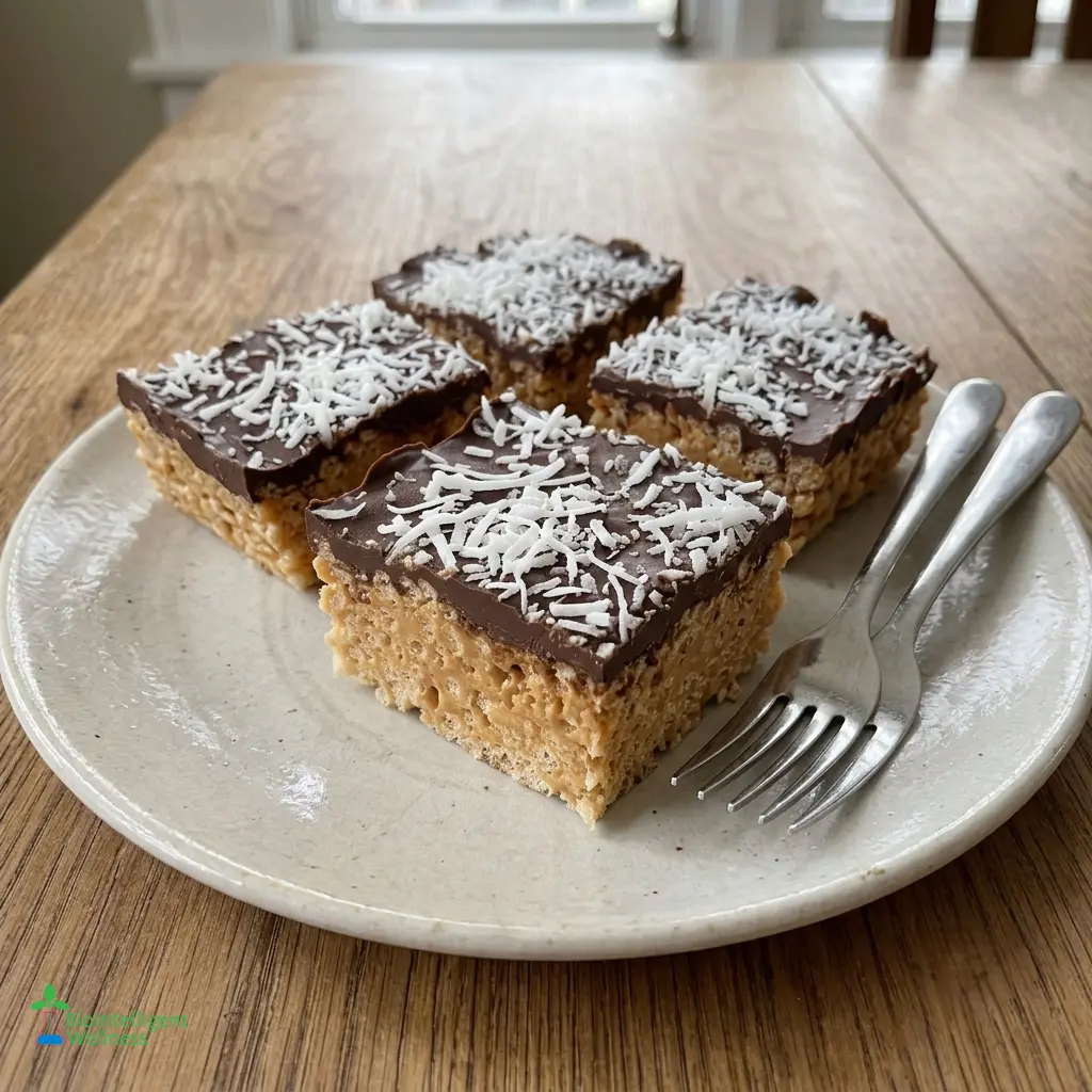 Chocolate Peanut Butter Rice Crispy Treats