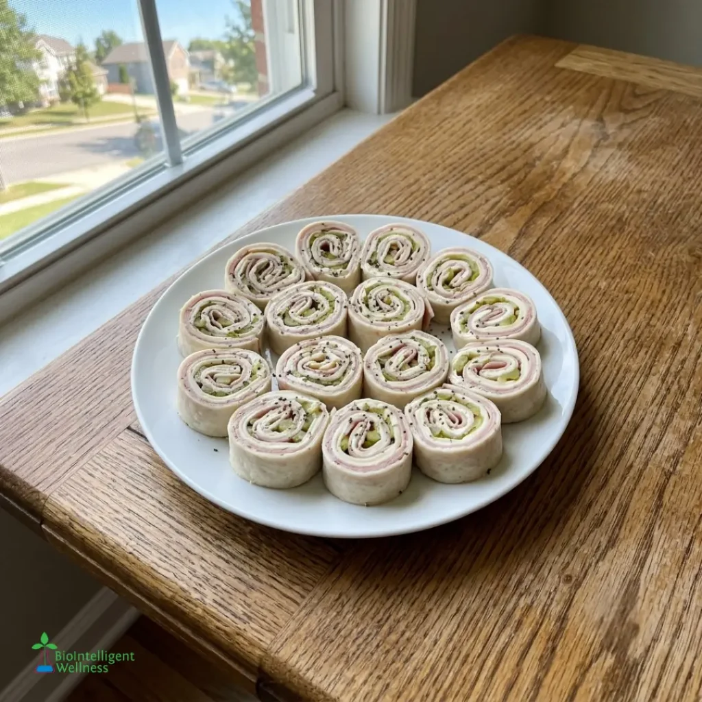 Ham, Swiss & Pickle Roll-Ups