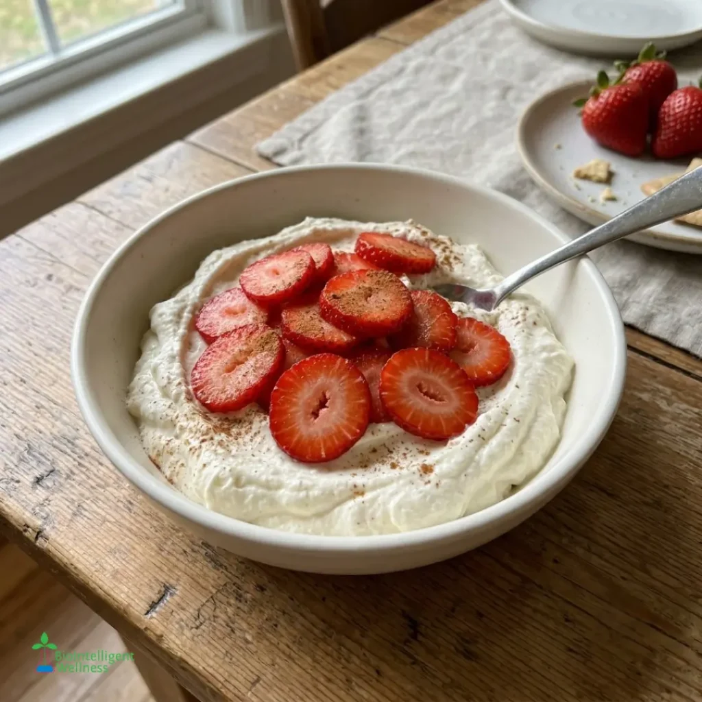 Whipped Ricotta Dip with Strawberries