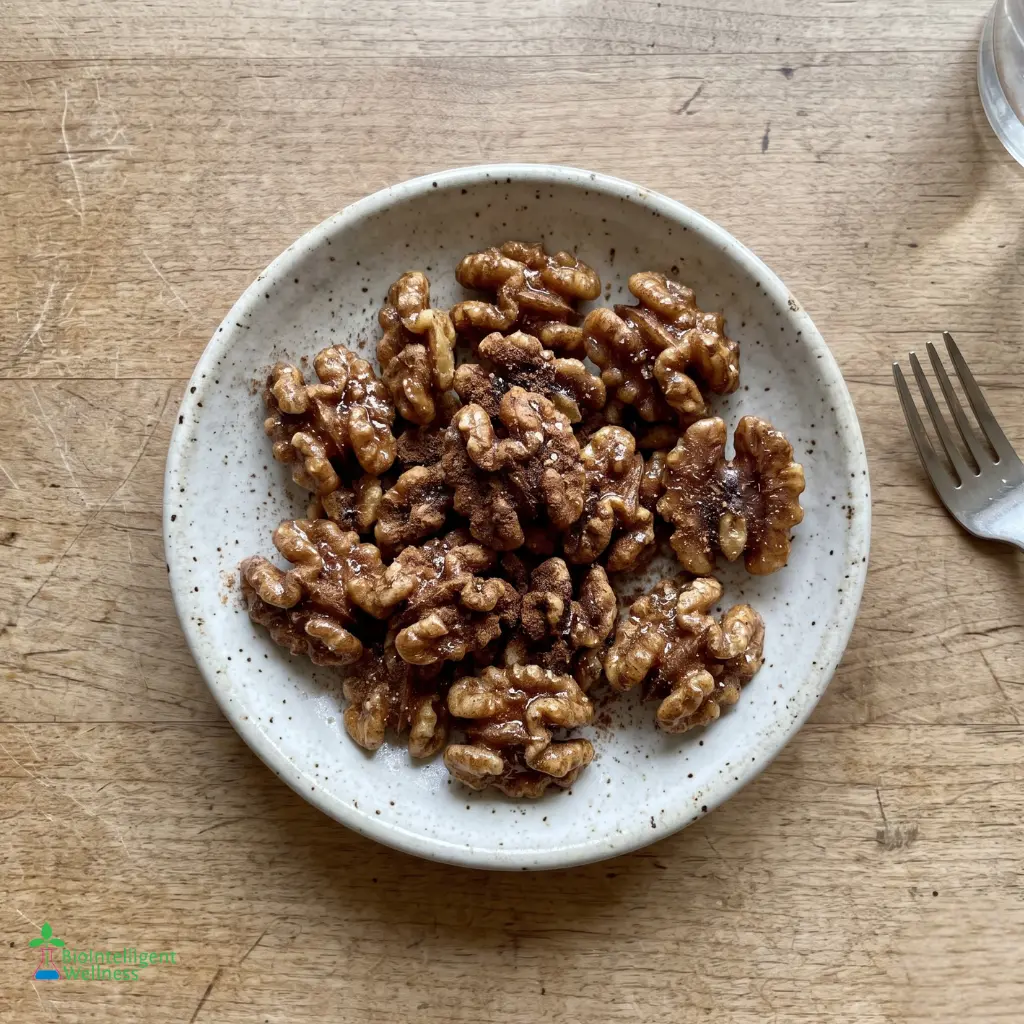 Cinnamon Maple Walnuts